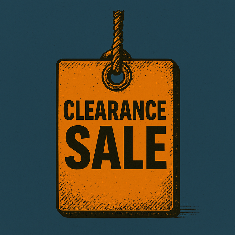 Clearance and Sale