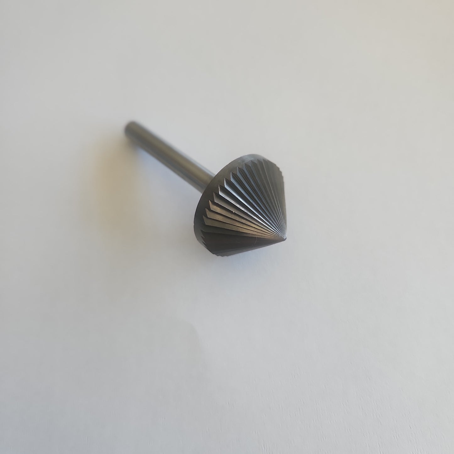 SK62512 – 12mm 90° Countersink Burr, 6mm Shank Single Cut for Steel & Cast Iron