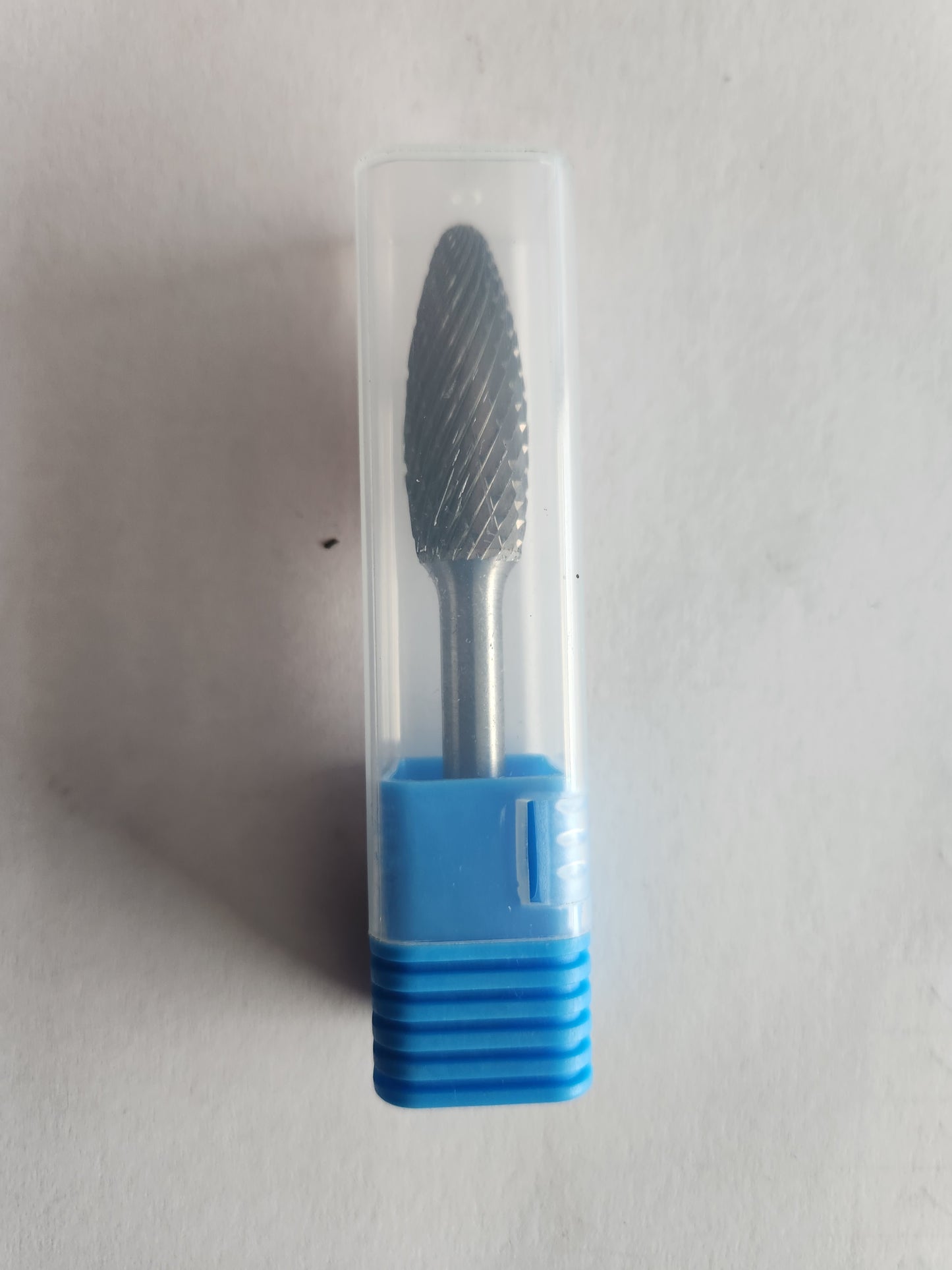 SH61232 – 12mm Flame-Shaped Burr, 6mm Shank Double Cut for Steel & Stainless