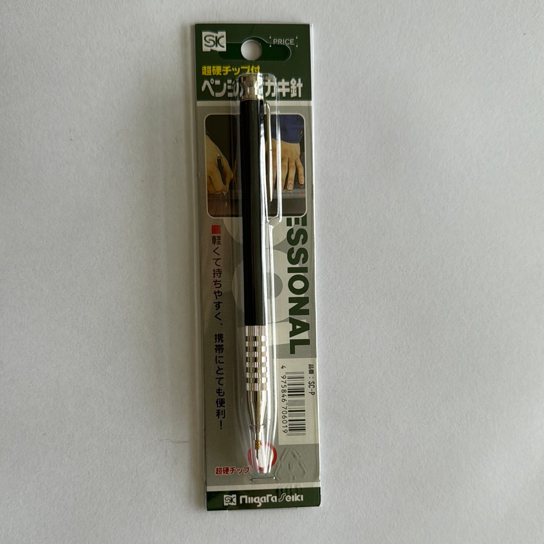 Scriber with handy pocket clip