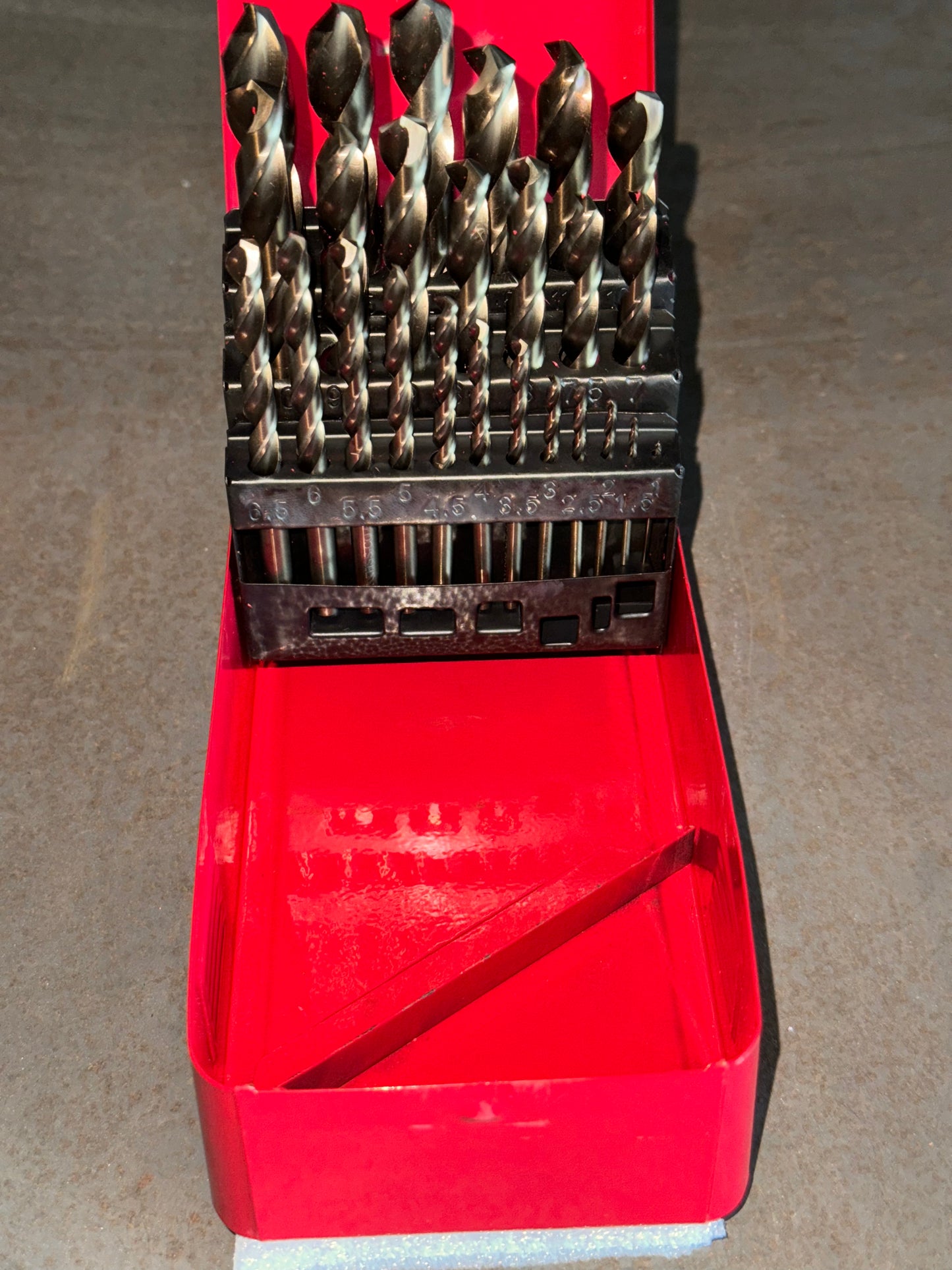 Drill Bit Set 1-13mm .5 increment
