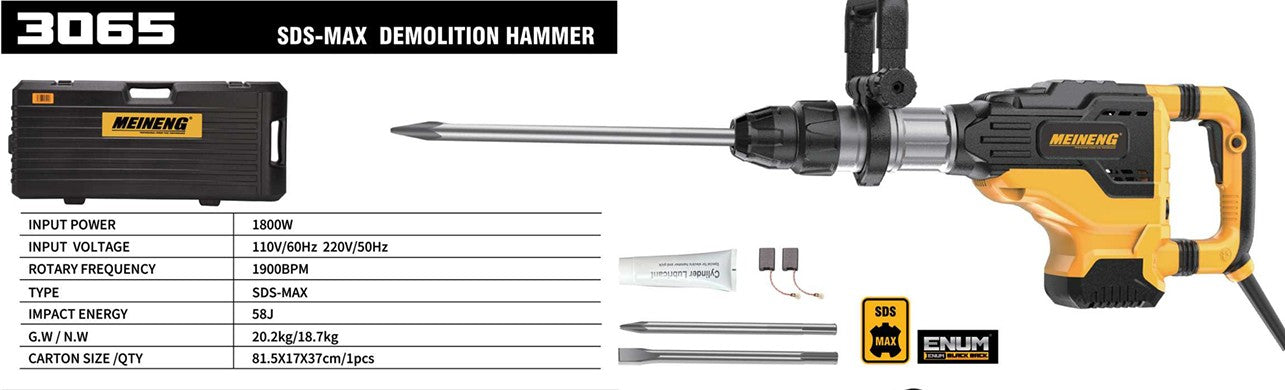 Meineng Demolition Hammer (3065)