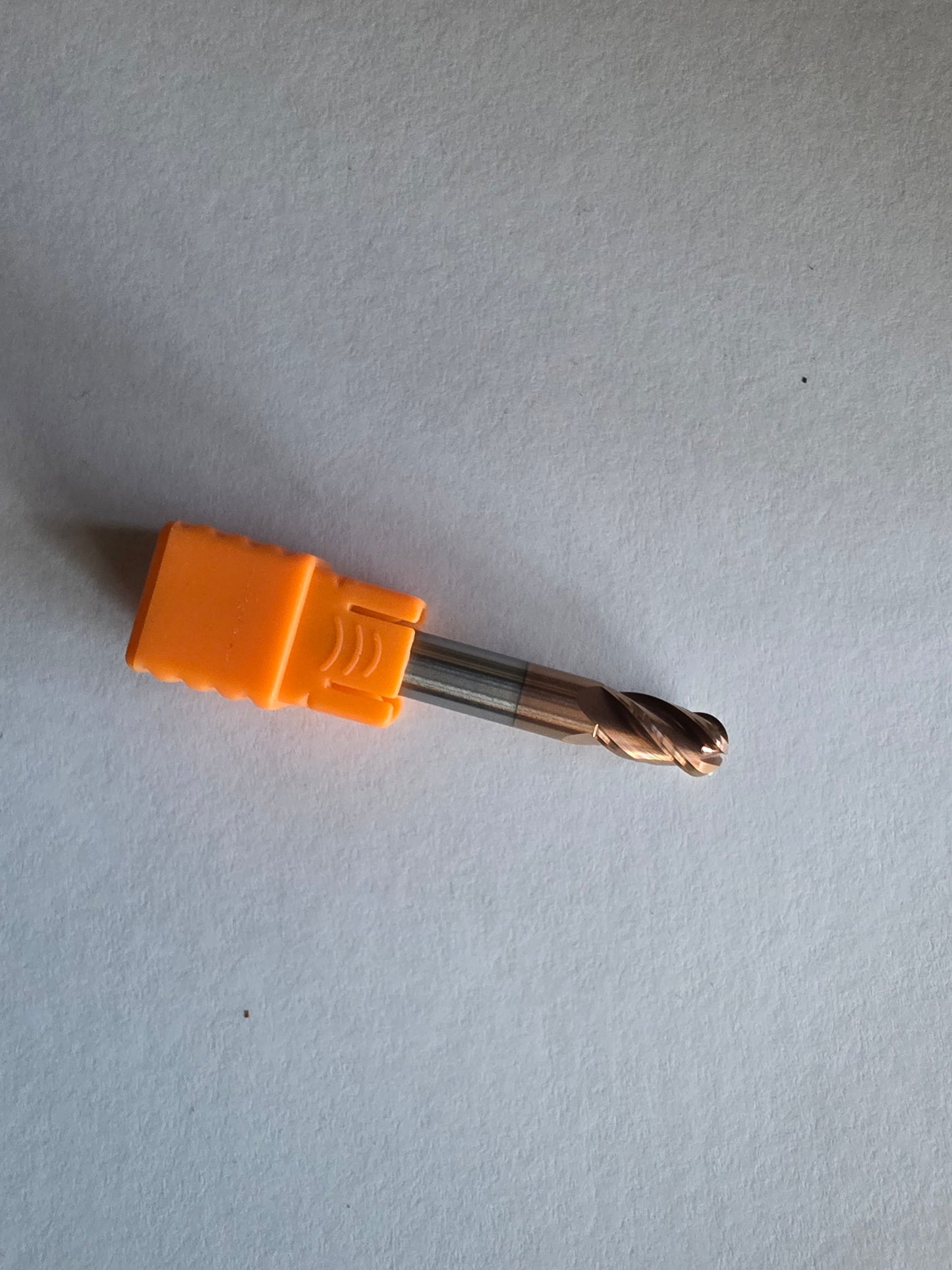 Solid Carbide Ball Nose Endmill — R3×12×6×50×4F (HRC55, TiSiN)