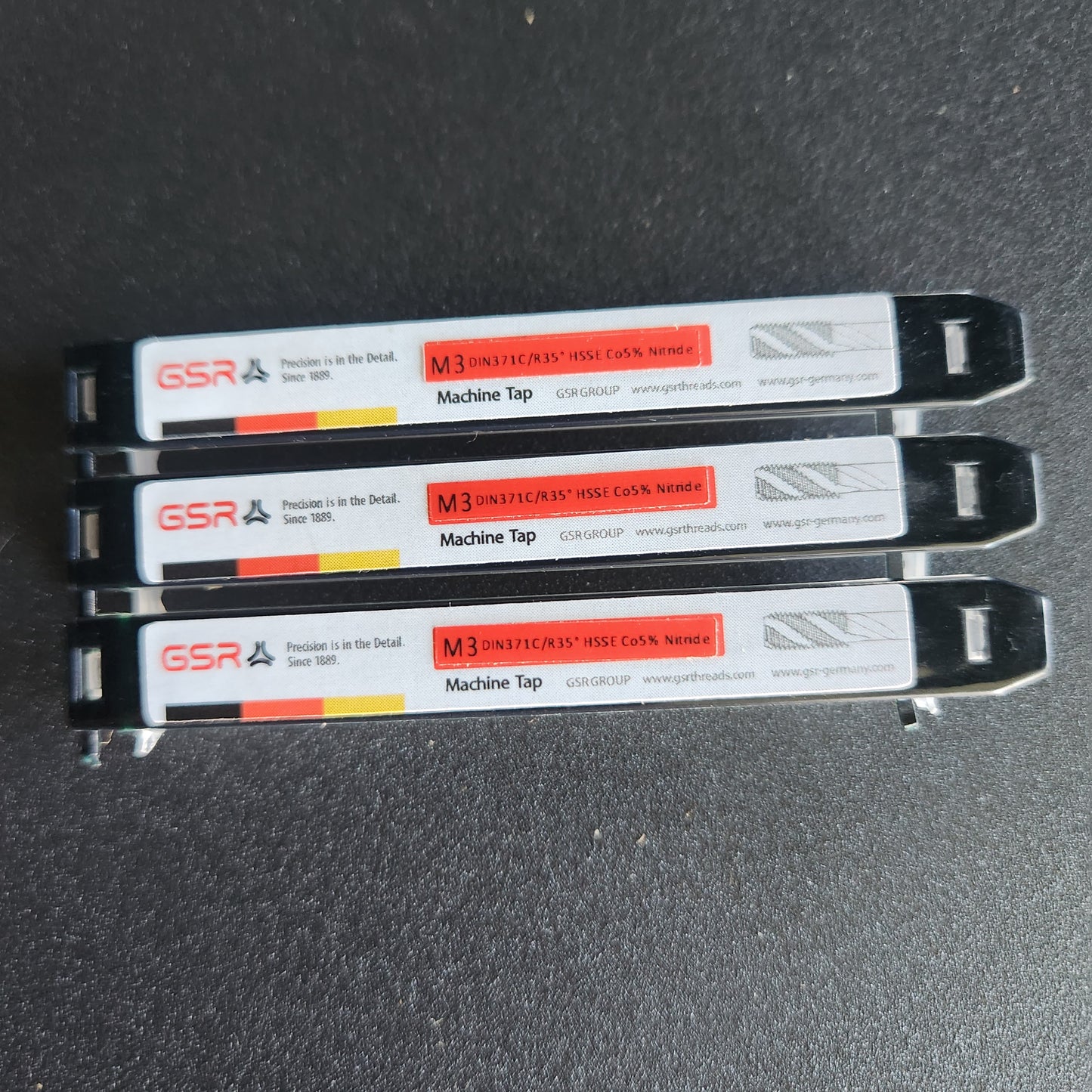 GSR Spiral Flute Nitride M3 X .5 Nitride