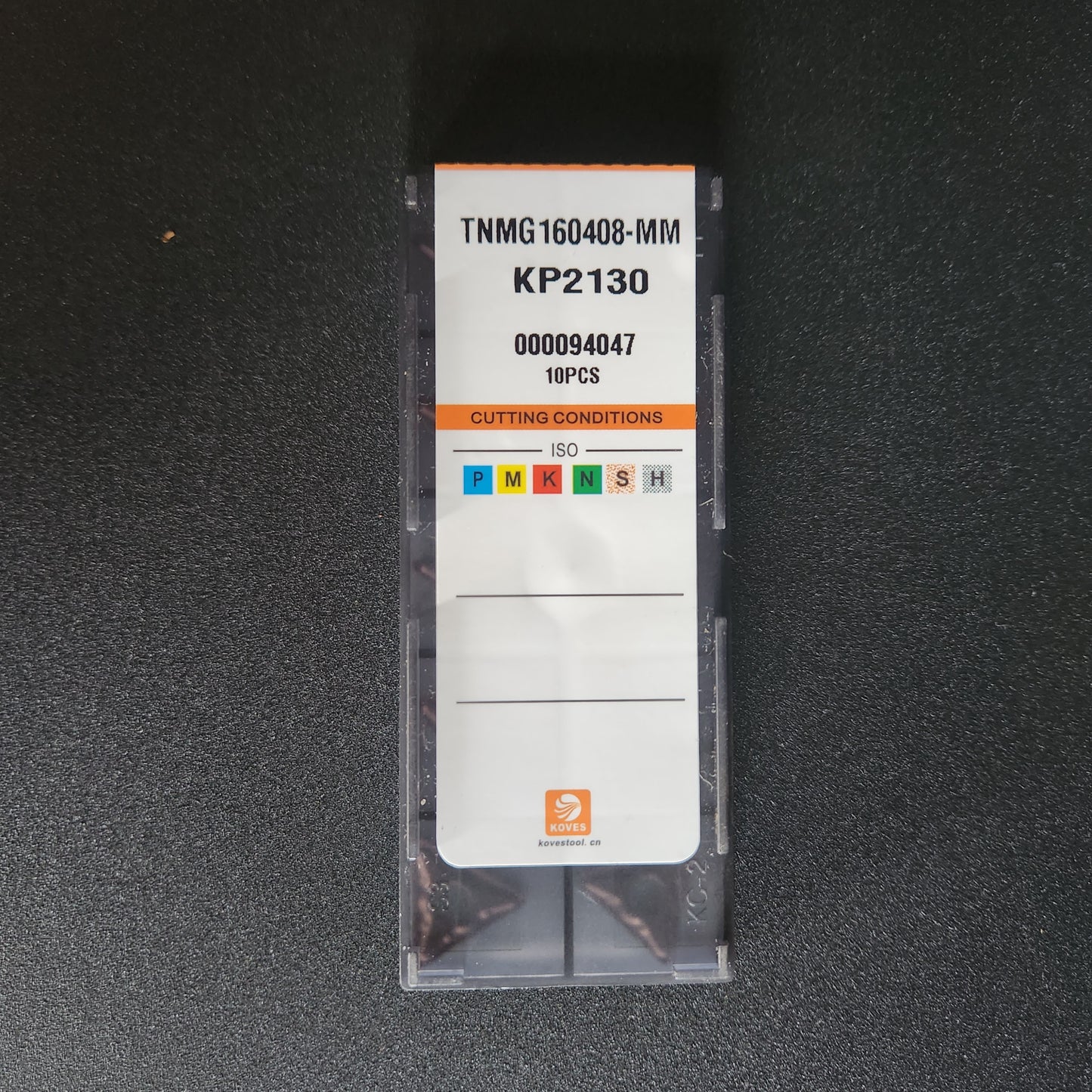 TNMG160408 MM KP2130 (STAINLESS)