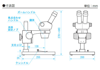 ZOOM STEREO MICROSCOPE