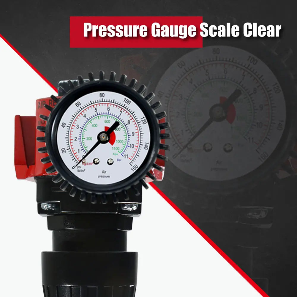 Air Pressure Regulator Gauge for Air Compressor