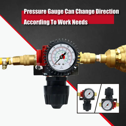 Air Pressure Regulator Gauge for Air Compressor