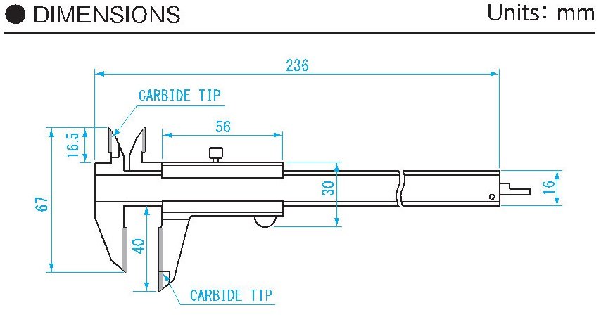 Scribing Vernier (TVC-15S)