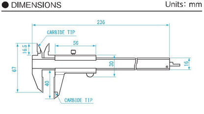 Scribing Vernier (TVC-15S)