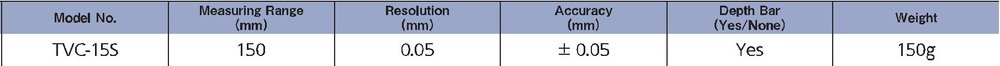 Scribing Vernier (TVC-15S)