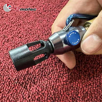 LE-AB185K Mini Air Duster Kit – Adjustable Airflow, Safety Nozzle, ¼″ Inlet