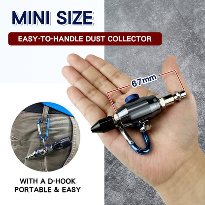 LE-AB185K Mini Air Duster Kit – Adjustable Airflow, Safety Nozzle, ¼″ Inlet
