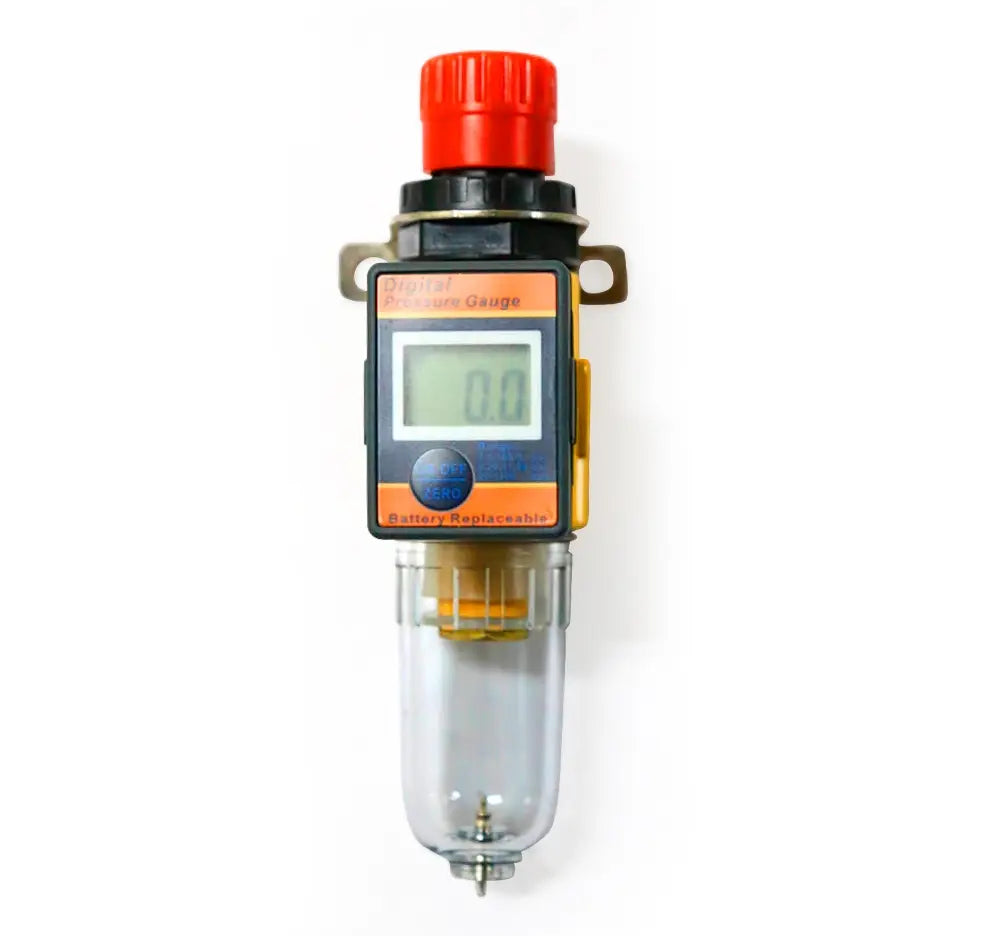 1/4" Air Filter Regulator Wit Digital Air Pressure Gauge