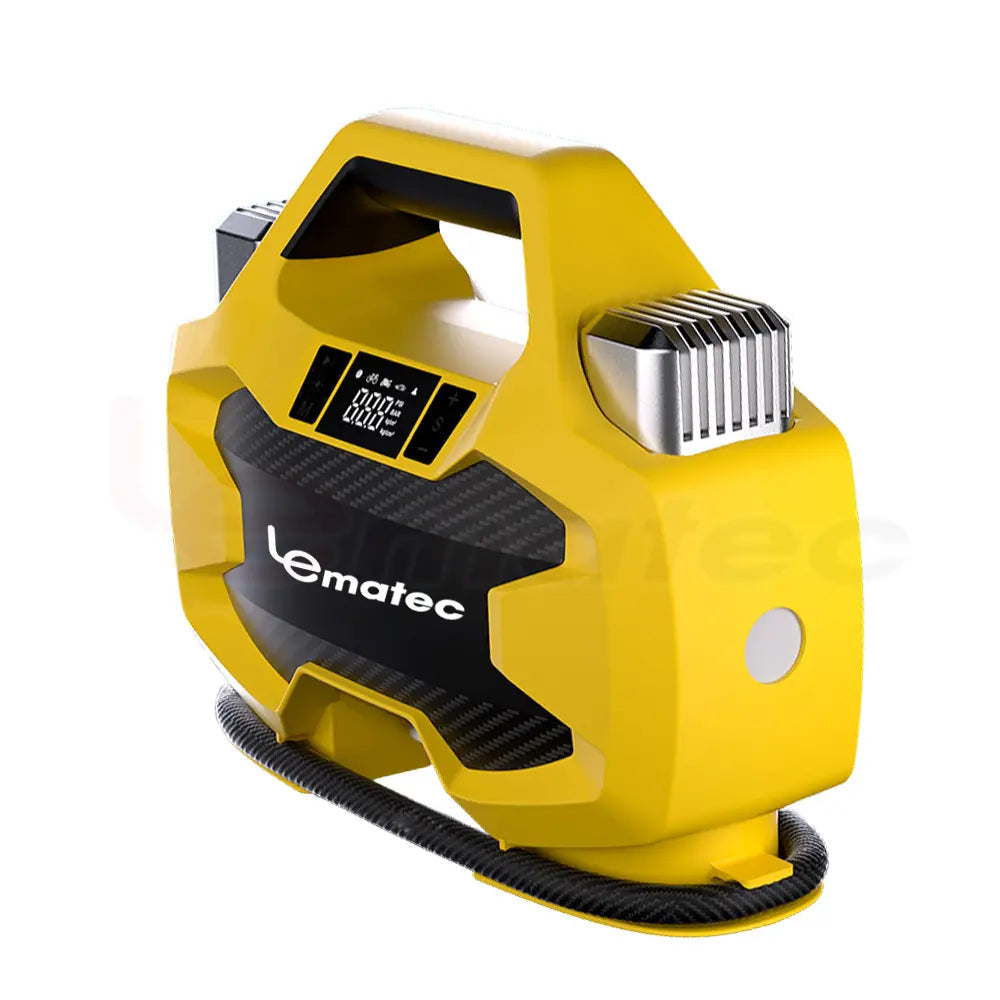 Wired 12V Dual Cylinder Air Pump with Digital Display