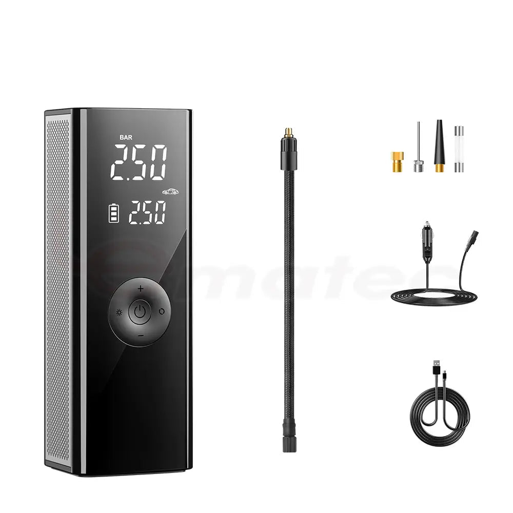 Smart Cordless Tire Inflator – Portable, Powerful, Precision-Controlled