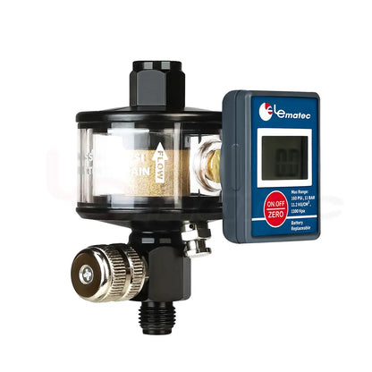 1/4" Air Filter Regulator With Pressure Gauge