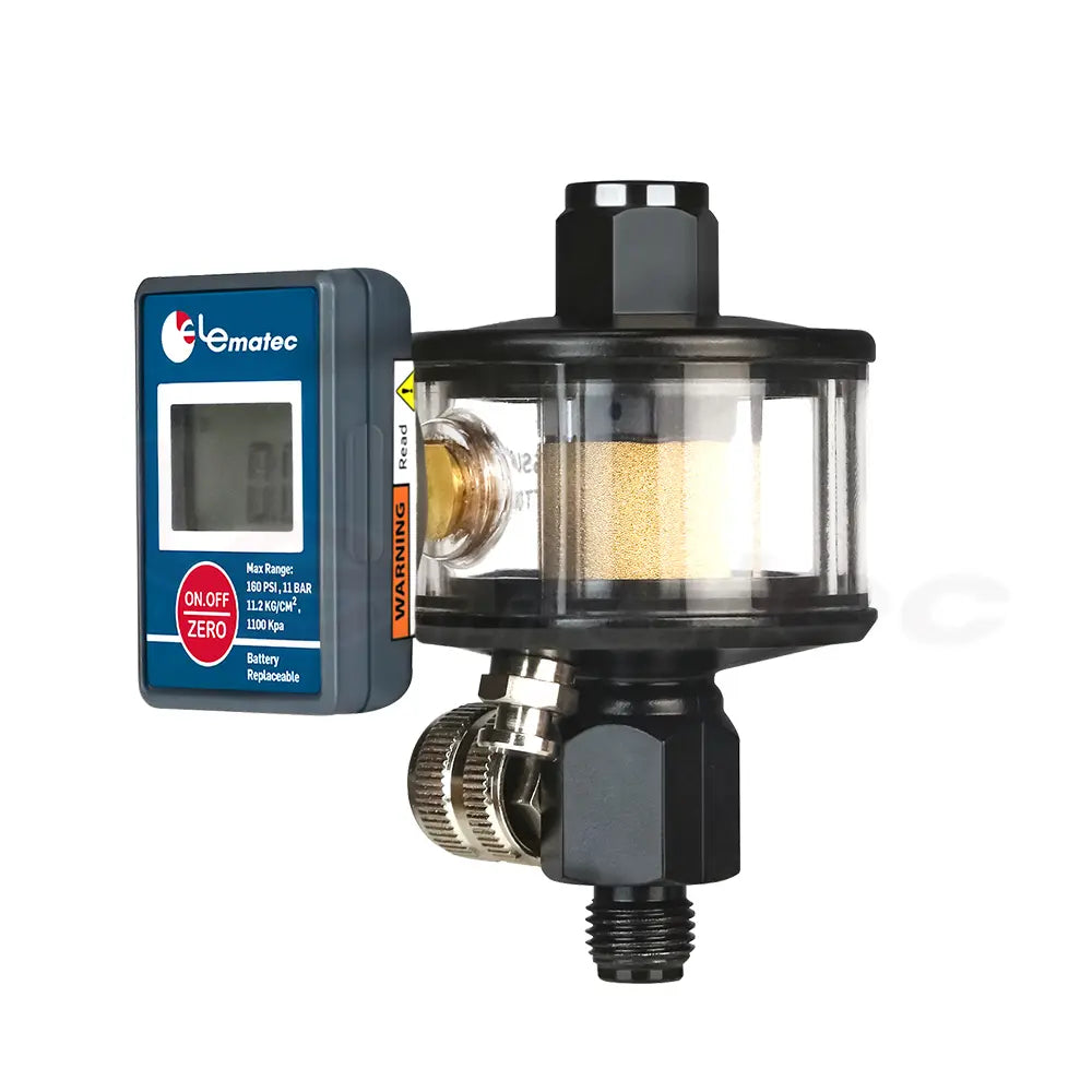 1/4" Air Filter Regulator With Pressure Gauge
