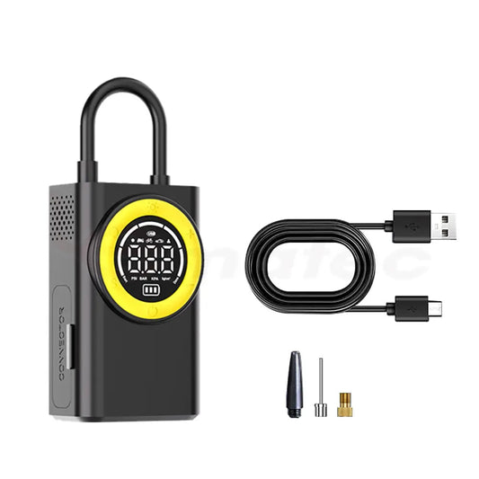 LEMATEC LE-DTI-68-1 Cordless Tire Inflator | Intelligent Digital Air Pump with LED