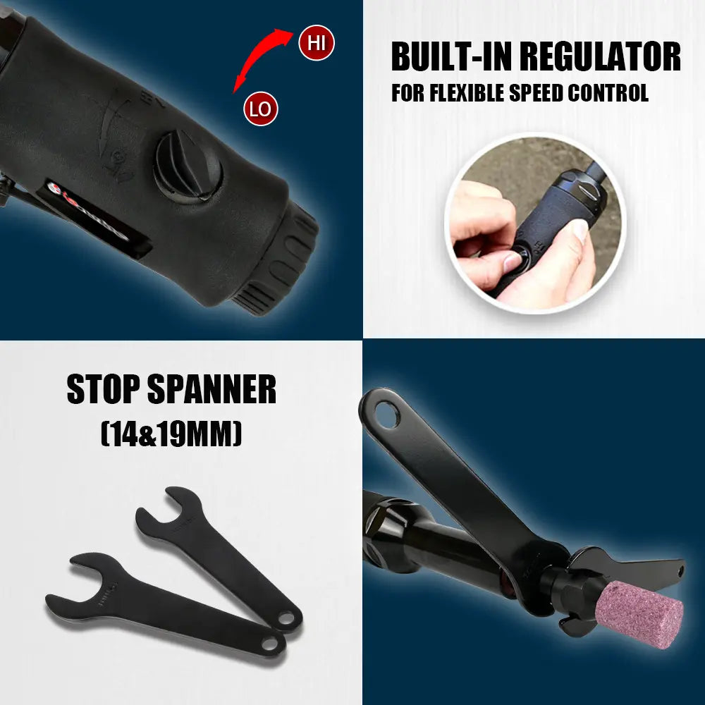 Long Shaft Pneumatic Air Die Grinder