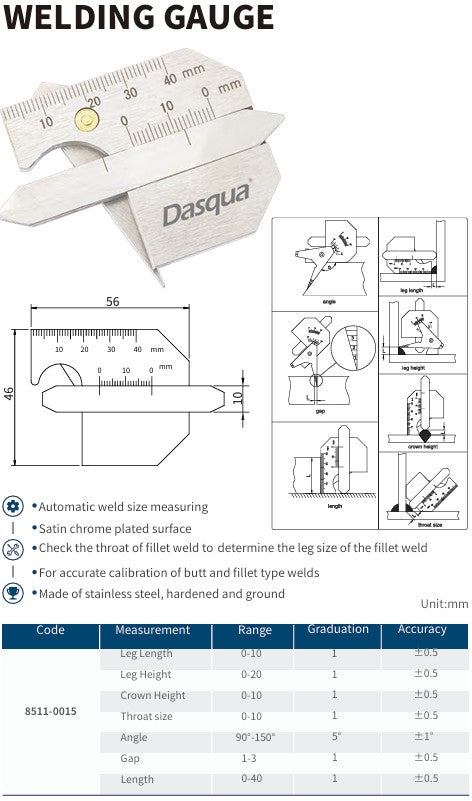 Welding Gauge