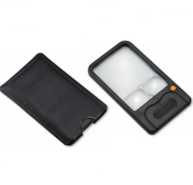 LED ILLUMINATED POCKET SIZE MAGNIFIER