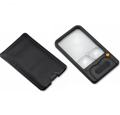 LED ILLUMINATED POCKET SIZE MAGNIFIER