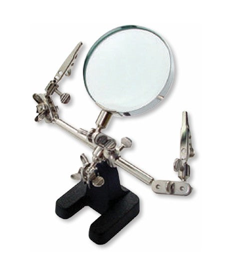 STAND MAGNIFIER WITH CLIPS