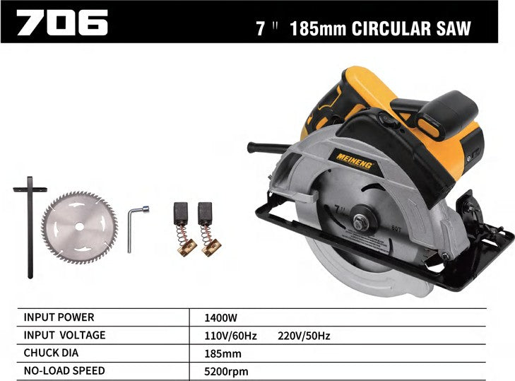Meineng 185mm Circular Saw (706)