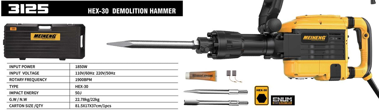 Meineng Demolition Hammer (3125)