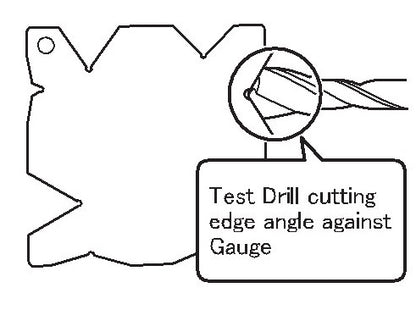 Niigata Seiki Drill Angle Gauge (DPG-A) – Stainless Steel  60°–160°