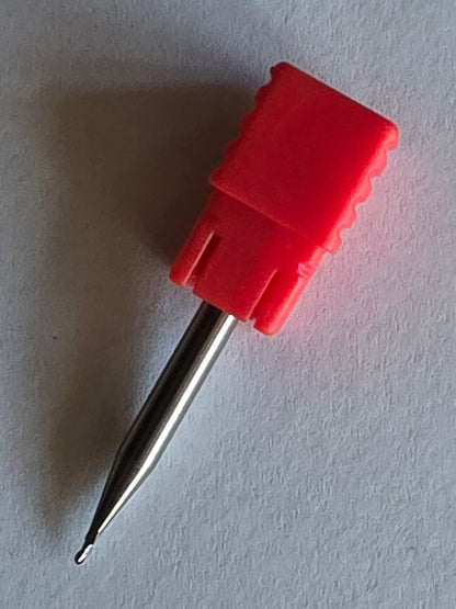 Solid Carbide Ball Nose Endmill — R0.5×2×4×50×2F (HRC55, Polished)