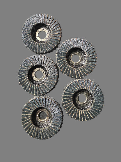 THX 2″ Flap Discs – Zirconia, 40/60/80 Grit, 10.00mm Bore, EN12413 Rated