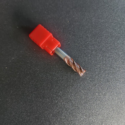 Solid Carbide Square Endmill — 6×15×6×50×4F (MTS, HRC55, TiSiN Coated)