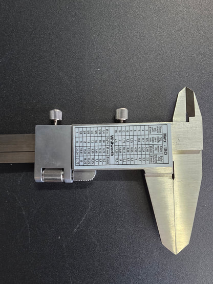 Monoblock Vernier Caliper With Fine Adjustment