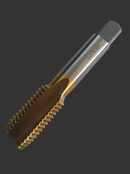 M20 Straight Flute Machine Tap — TiC Coated (Metric Coarse, HSS)